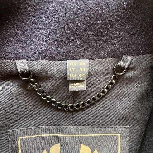 Belstaff Wool Peacoat Sz 55 (US44) - Picture 3 of 4